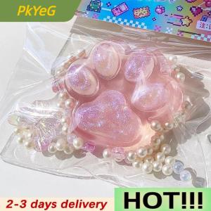 PkYeG Squishу Cat Paw Slow Rebound Stress Reducing Toy Pinch Fidget Toy Squishies Squeeze Toy For Kids Adults Holiday Gifts