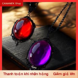 CS Vòng cổ dơi ma cà rồng Cameo máu màu tím trang sức Gothic dơi đen phụ kiện phù thủy ngoại giáo thay thế cổ điển Choker người đàn ông