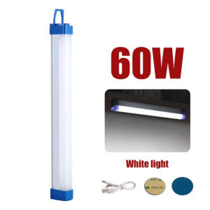 30W/60W/90W LED Emergency Light USB Rechargeable Wireless Multifunction Portable Light for Outdoor Camping Lamp Three-speed Dimming Tube Light