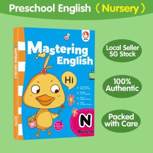Mastering English For Preschoolers - Nursery and Kindergarten Workbooks (N K1 & K2 Levels)