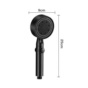 Rain Pressurized Shower Shower Head Household Bathroom Pressurized Shower Head Set