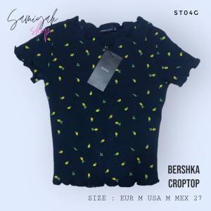 Z*R* ROUNDNECK BASIC CROP TOP #SUPERSALE