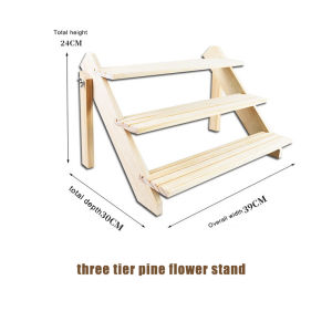 Wooden Flower Pot Stand Multi-layer Flower Stand Flower Pot Rack Shelf Flower Pot Shelf Storage Rack Display flower stand plant s outdoor Plant Stand Rack 3 Tier Stands Flower Pot Stand Plant Shelf Garden Rack Flower Stand Indoor Plant Rack