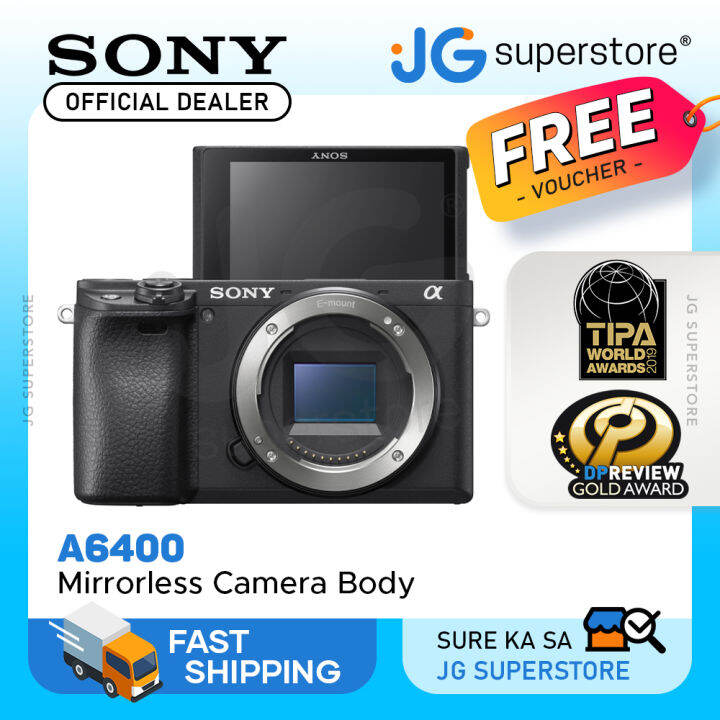 Sony Alpha A6400 E-Mount Mirrorless Camera Digital Camera With 16