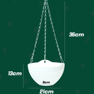 Flower Pot Gardening Plastic Flower Pot Hanging Stable Indoor And Outdoor Garden Decoration Flower Pot Hanging Pot Plant