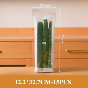 Fruits Vegetables Fresh-keep Bags Reusable Refrigerator Storage Bags Thickened Leakproof Containers Kitchen Sealed Packaging Bag