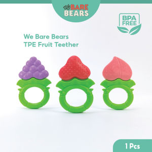 We Bare Bears Gigit Teether Bayi / Infant Baby Soft Teether Silicone Teething Teeth Training BPA Free 30480 WBB