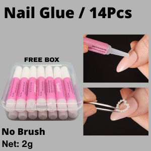 HEVEA Transparent Strong Nail Glue For False Nails and RhinestonesGam Kuku Lutsinar Kuat Untuk Kuku Palsu 美甲透明强力胶