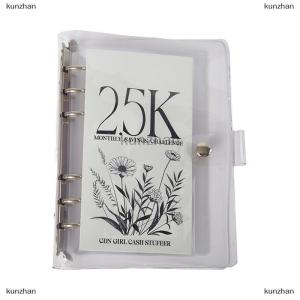 [COD] kunzhan 2024 12-Months Envelopes Money Saving Challenge Easy And Funny Way To Save 2.5K 5K 10K Budget Planner Envelope Challenge Kit