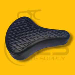CINELLI GT-ONE BIG SADDLE WITH SPRING AND CLAMP FOR JAPANESE BIKE BMX LADY BIKE