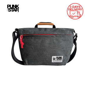 PUNKSTAR Water Resistant Lightweight Multi Pockets Casual Sling Messenger Bag Cross Body Bag Fit 11 inch Tablets YKK Zip for Men Women Kids