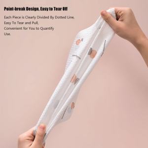 🔶50/100/200/400 Sheets Cleaning Cloths Lazy Rags Dry Washable Disposable Dish Paper Towel Cloth for Kitchen Tissue Cloth(Note: The pattern is shipped randomly)