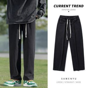 Maong Pants For Men Straight Leg Denim Jeans Korean Style Fashion Retro Wide Leg Pants for men Mens baggy jeans