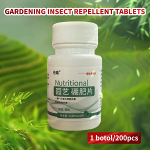 200PCS Gardening Resistant Tablets 防虫片 Ubat Serangga Tumbuhan Power Anti Serangga Promotes Flowering