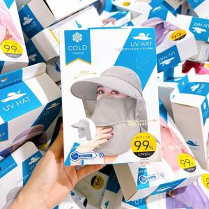 [HCM] NÓN CHỐNG NẮNG UV CHE MẶT VÀ CỔ LÀM MÁT NHIỀU MÀU THIẾT KẾ PHONG CÁCH NHẬT BẢN - NHÂP KHẨU TRUNG QUỐC