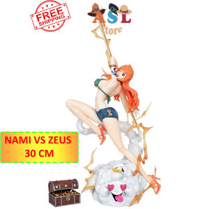 Mô Hình One Piece Nami và Zeus trạng thái chiến đấu siêu đẹp cao 32cm nặng 500gram figure OnePiece - Mô hình Anime giá sỉ