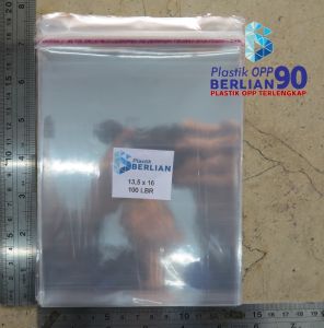 135 x 16 cm Plastik Opp 18 micron ( Tipis ) isi 100 lembar
