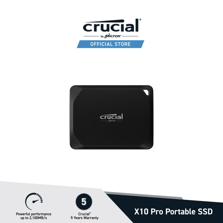 Crucial X10 Pro Portable SSD Im Test: Klein, Zuverlässig Und