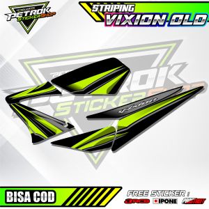 STRIPING VARIASI MOTOR VIXION OLD / STICKER LIST MOTOR VIXION LAMA