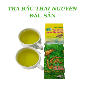 Chè Xanh Thái Nguyên 80gr Trà Lễ Đặc Sản Trà cánh lớn nước trong ánh vàng vị chát hút chân không gói 80gr