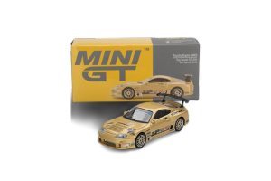 Mô Hình Xe Mini GT Toyota Supra A80 Top Secret GT-300 Gold Tỉ Lệ 1:64
