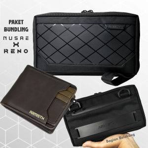 Armisth - Bundling Tas Dompet Premium Nusae & Reno Pouch Bag Eksclusive
