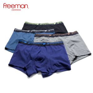 Combo 3 Quần lót boxer nam Freeman chất liệu TC spandex thiết kế trẻ trung hiện đại 6528
