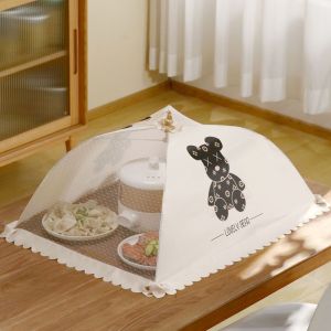 Tudung Saji Food Cover Foldable Kitchen Food Cover Stackable Anti Fly Mosquito Net Food Cover 厨房蓋菜罩 菜盖 菜罩