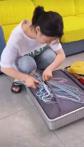 Gantungan Baju Lipat | Magic Hanger | Gantungan Pakaian