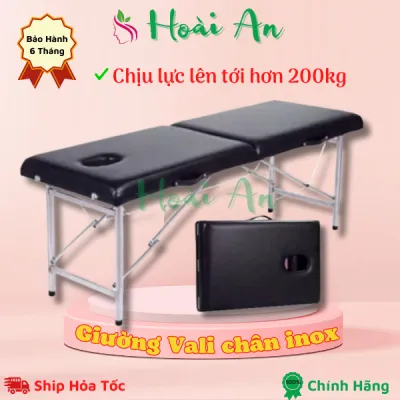 Giường vali chân inox chắc chắn full phụ kiện | Giường vali gấp gọn
