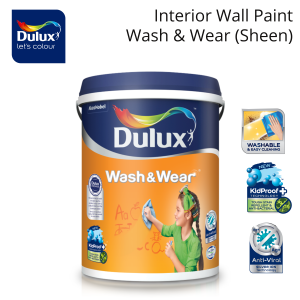 Dulux Wash and Wear Interior Wall Paint (Low Sheen)