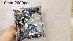 Heart‑Shaped Flat Back Acrylic Rhinestones Multi‑Colors DIY Nail Art Phone Case And Handmade Craft Decor Gems