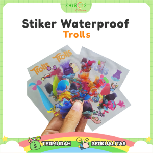 STICKER NONO TROLLS ECER WATERPROOF 1 LEMBAR STIKER