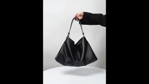 Korean Niche Genuine Leather Tote Bag Large Capacity Shoulder Crossbody Bag