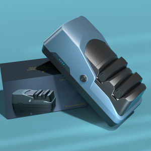 Electric Blade Sharpener Diamond Sharpening USB Fast Charging Household Sharpening Grinder Kitchen Tools