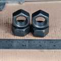 MUR KUNCI 32 M22 BAJA HITAM UNTUK BAUT 32 M22 PITCH DRAT 2.5 DIAMETER LUAR 32MM DIAMETER DALAM LUBANG 22MM. 