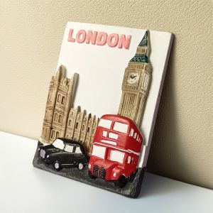 Europe  UK London 3D refrigerator stickers fridge magnets tourist attractions  refrigerator stickers souvenirs London handmade creative personalized 3D gifts