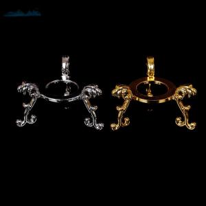 [liujinpeng] -plated Display Egg Support Base Ball Stand Holder Ornament