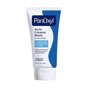 ❥❥❥【24H Fast Delivery】PanOxyl Acne Creamy Wash for Face & Body 4% Benzoyl Peroxide Maximum Strength Acne Fighting Daily Control 170g