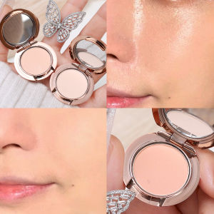 Portable Mini Oil Control Powder Setting Powder Natural Brighten Skin Waterproof Long-lasting Concealer Powder Makeup