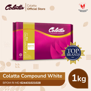 Colatta Compound Chocolate White - Coklat Putih Batang 1Kg