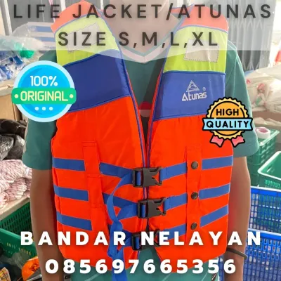 Baju Pelampung ATUNAS SIZE S /M / L / XL / life jacket GROSIR