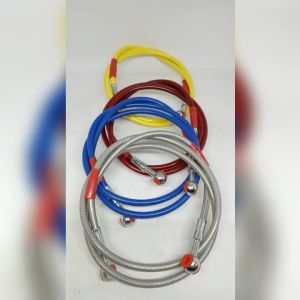 Selang Rem Variasi Karbon 90cm & 130cm Model TDR Universal Semua Motor