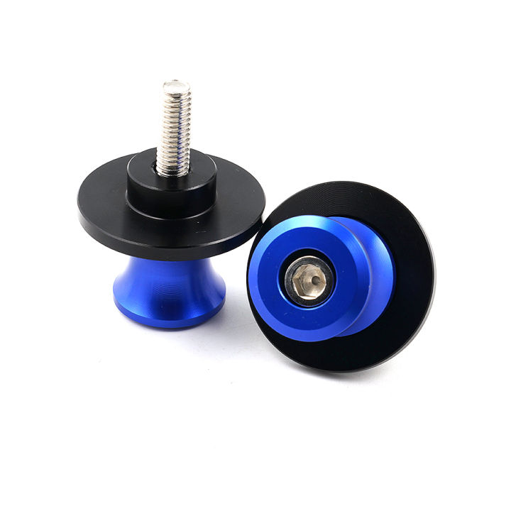 Spools/Sliders Pour Bras Oscillant M6 - Accessoire Moto Compatible Yamaha XSR700, XSR900, XSR155 (2020-2023) - Aluminium CNC, Plusieurs Couleurs