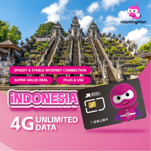 Indonesia Data SIM Card | 1-20Days | 5G/4G Network | Plug and Use