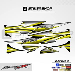 Stiker Striping Karisma X 125 - 125 D Grafis Variasi 004