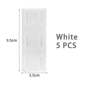 Wall Mounted Self Adhesive Holder Surge Protector Fixator Socket Cable Fixer Holder for Home