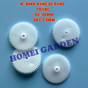 4 Cái bánh răng đủ loại 50 răng 48 răng 42 răng 40 răng 36 răng trục 2mm mô hình DIY stem - HM0580