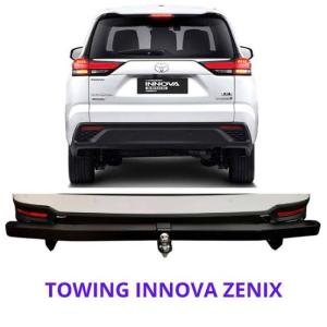 Tahanan Belakang Towing Bar Innova Zenix Terbaru-Bemper Belakang Full Besi Towing Bar Innova Zenix model Terbaru