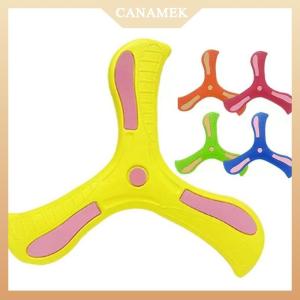 [CANAMEK] EVA Boy Childrens Hand-throwing Boomerang Outdoor Interactive Outdoor Toy Boomerang Soft Three-leaf CrossEVA Boy Childrens Hand-throwing Boomerang Outdoor Interactive Outdoor Toy Boomerang Soft Three-leaf Cross